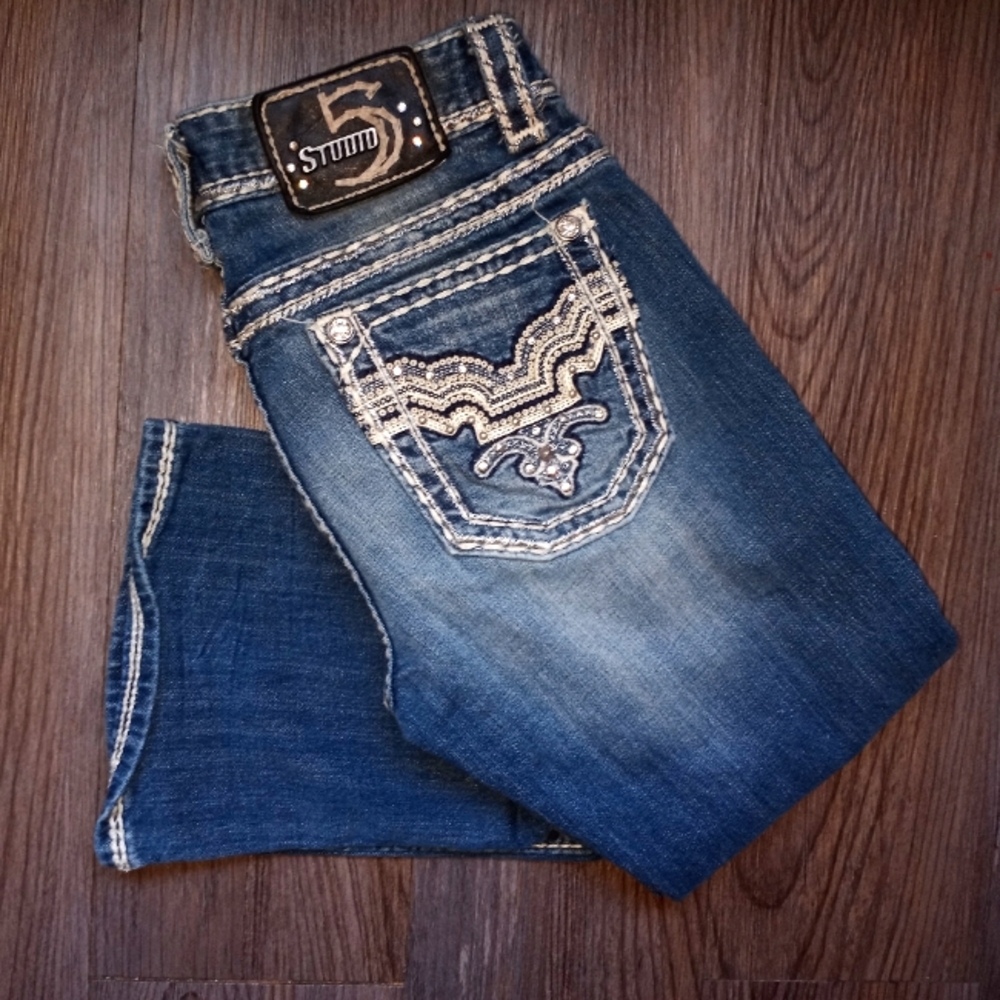 Studio 5 Jeans, Slim boot,Women's size 27, Denim